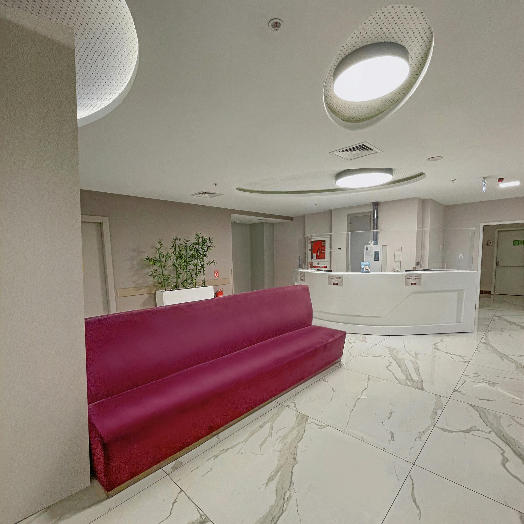 Waiting area with Reception