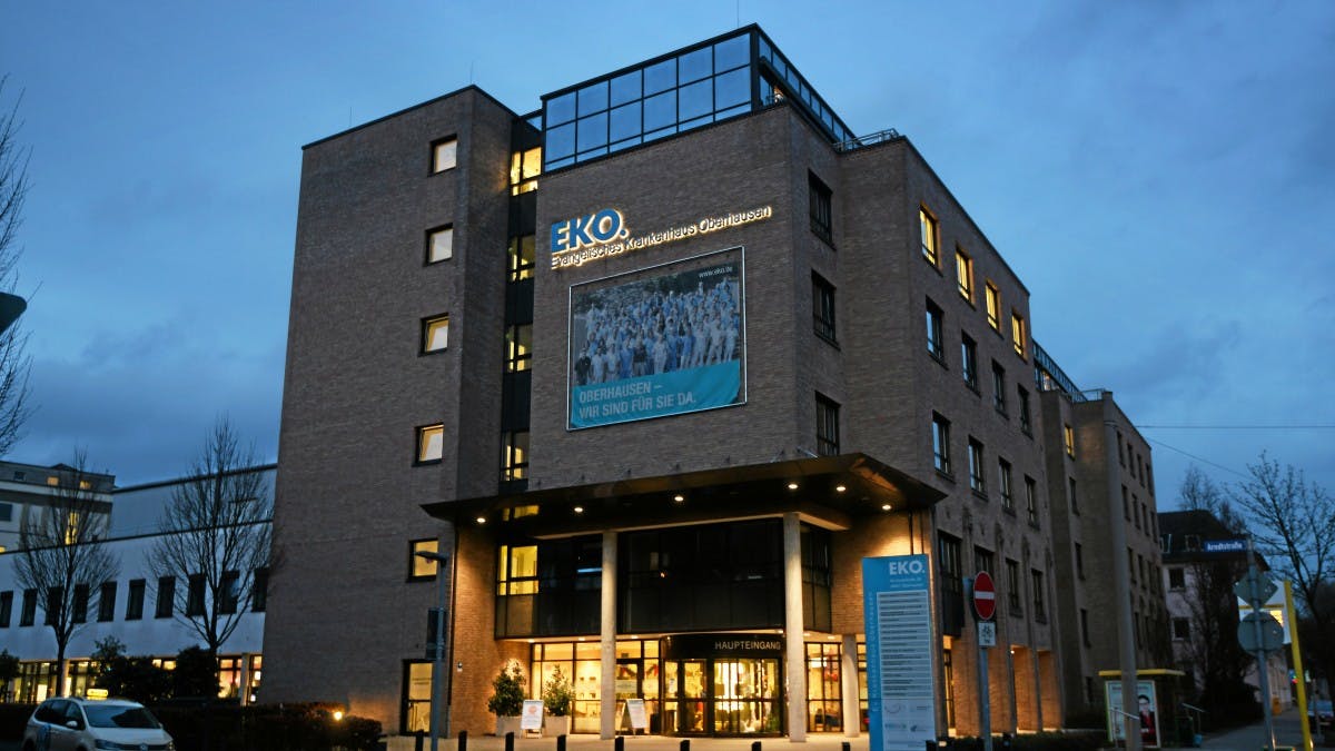 An outside view of EKO Hospital